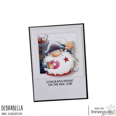 Stamping Bella Cling Stamps - Gnome Police Officer