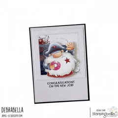 Stamping Bella Cling Stamps - Gnome Police Officer