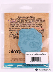 Stamping Bella Cling Stamps - Gnome Police Officer