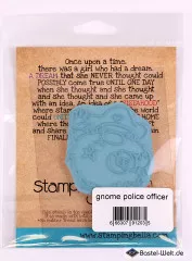 Stamping Bella Cling Stamps - Gnome Police Officer