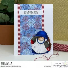 Stamping Bella Cling Stamps - Gnome Soldier