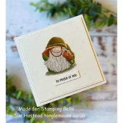 Stamping Bella Cling Stamps - Gnome Soldier