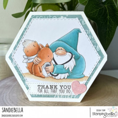 Stamping Bella Cling Stamps - Gnome Vet