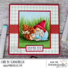 Stamping Bella Cling Stamps - Gnome Vet