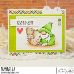 Stamping Bella Cling Stamps - Gnome Vet