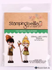 Stamping Bella Cling Stamps - Oddball Cave Couple