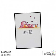 Stamping Bella Cling Stamps - Oddball Dino Trio