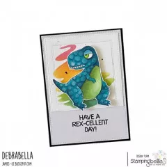 Stamping Bella Cling Stamps - Oddball Solo Dino