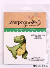 Stamping Bella Cling Stamps - Oddball Solo Dino