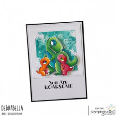 Stamping Bella Cling Stamps - Oddball Mama Dino & Her Babies