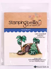 Stamping Bella Cling Stamps - Cave Backdrop