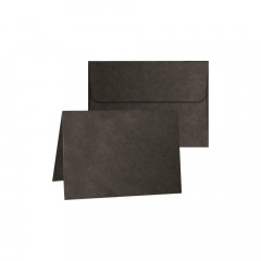 Graphic 45 - 5x7 Cards with Envelopes - Black