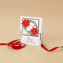 Tonic Studios Clear Stamps and Stencil Set - Christmas Cheer