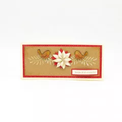 Tonic Studios Clear Stamps and Stencil Set - Christmas Cheer