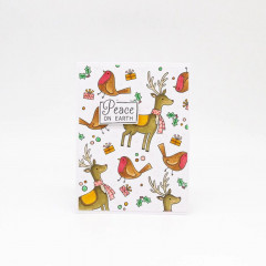 Tonic Studios Clear Stamps and Stencil Set - Christmas Cheer