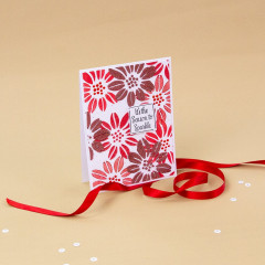 Tonic Studios Clear Stamps and Stencil Set - Christmas Cheer