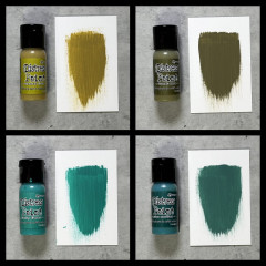 Tim Holtz Distress Paint with Flip Top - Paint Kit No. 3