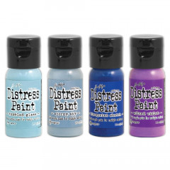 Tim Holtz Distress Paint with Flip Top - Paint Kit No. 4