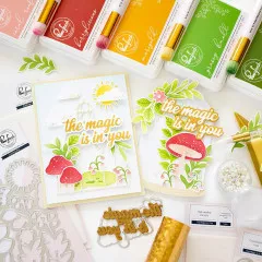 Pinkfresh Studio Stencils - Summer Blooms