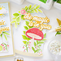 Pinkfresh Studio Stencils - Summer Blooms