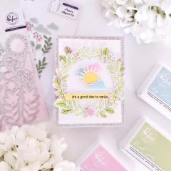 Pinkfresh Studio Stencils - Summer Blooms