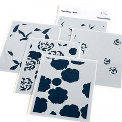 Pinkfresh Studio Stencils - Pretty Blossoms