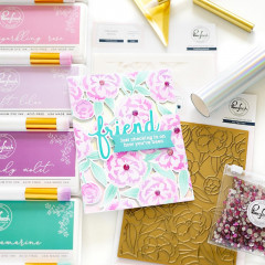 Pinkfresh Studio Stencils - Pretty Blossoms