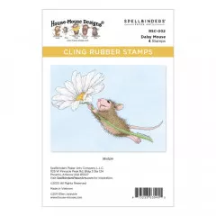 Spellbinders Cling Stamps - House Mouse - Daisy Mouse