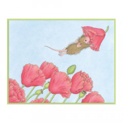 Spellbinders Cling Stamps - House Mouse - Popping By