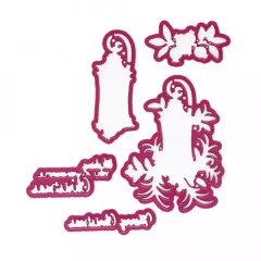 Cut and Emboss Die - Christmas Lantern