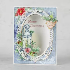 Cling Stamps - Christmas Lantern