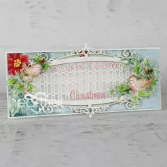 Cling Stamps - Christmas Holly Accents