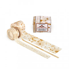 49 And Market - Golden Christmas Spectacular 2023 - Washi Tape Set