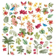 49 and Market: Vintage Artistry: Tropical Foliage - Laser Cut Outs