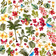 49 and Market: Vintage Artistry: Tropical Foliage - Laser Cut Outs