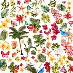 49 and Market: Vintage Artistry: Tropical Foliage - Laser Cut Outs