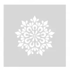 Crafters Companion- Stencil Set - Graceful Snowflakes