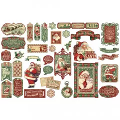 Letters To Santa - Ephemera Die-Cut Assortment