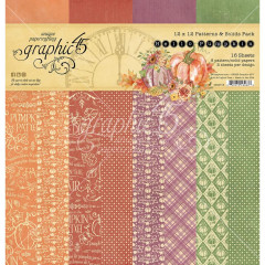 Hello Pumpkin - 12x12 Patterns & Solids Pad