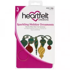 Cut and Emboss Die - Sparkling Holiday Ornaments