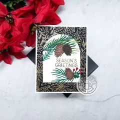 Hero Arts - Clear Stamps & Cutting Dies - Winter Foliage