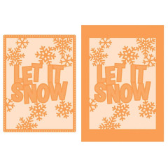 Tonic Studios Die Set - Let It Snow Festive Frames