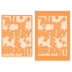 Tonic Studios Die Set - Merry & Bright Festive Frames