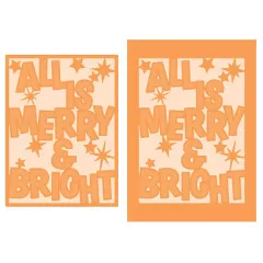 Tonic Studios Die Set - Merry & Bright Festive Frames