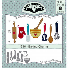 Karen Burniston Die - Baking Charms