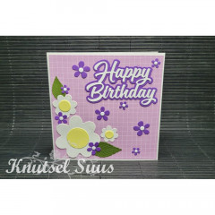 Karen Burniston Die - Twist Flower Pop-up