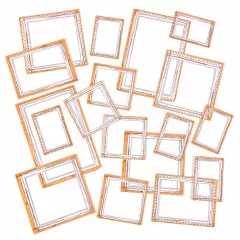 49 and Market - Color Swatch: Peach Frame Set