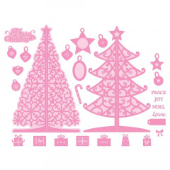 Tonic Studios Die Set - Christmas Tree Decoration