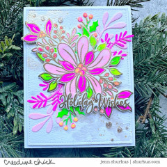 Hero Arts Clear Stamps - Merry Foliage