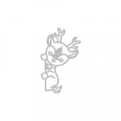 Hero Arts Fancy Dies - Peeking Reindeer